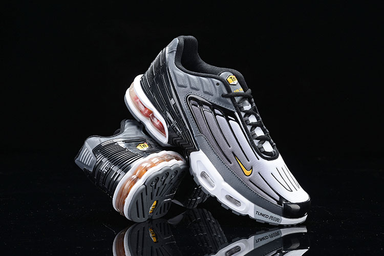 Men Nike Air Max TN Plus Grey Black Yellow